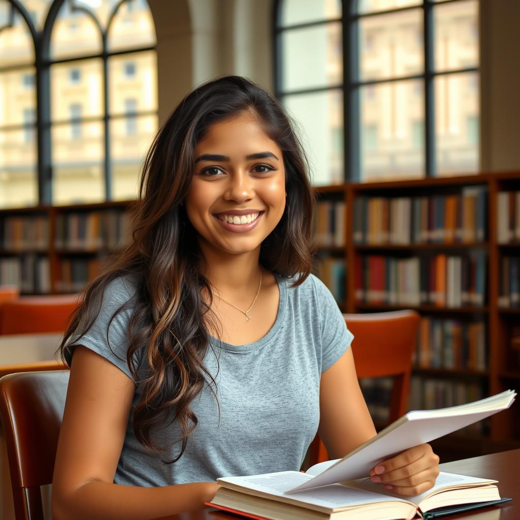 Brazilian student studying at University of Barcelona
