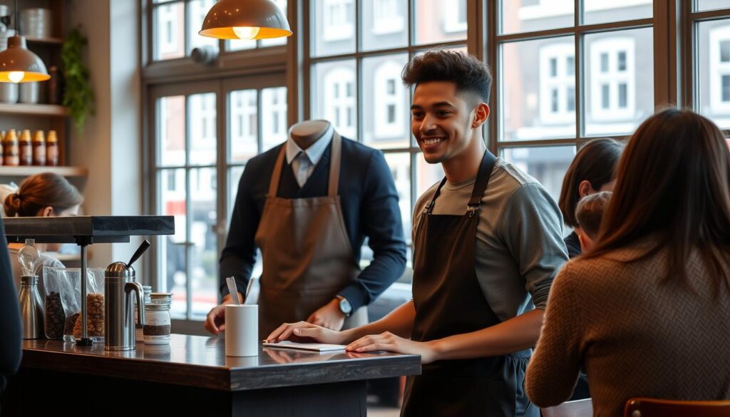 International student working part-time in the Netherlands
