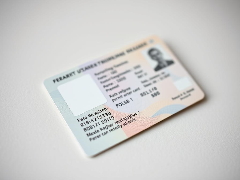 Polish Temporary Residence Permit card for international students