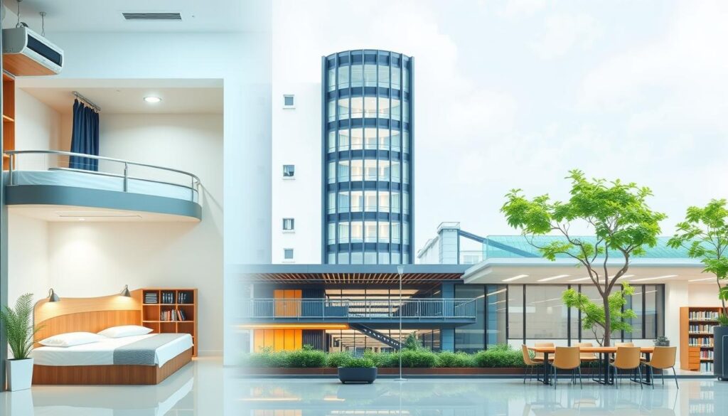 Student accommodation and campus facilities at Singapore university - Singapore Study Visa Guide