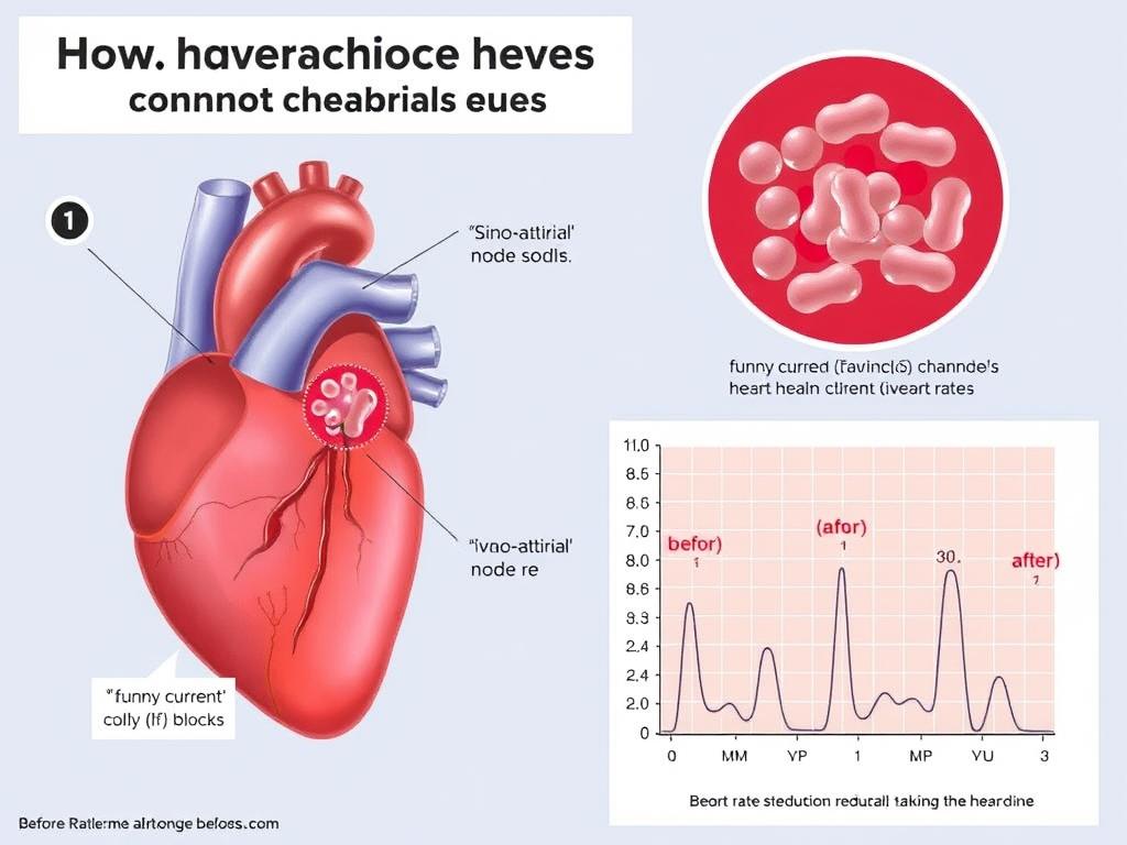Ivabradine mechanism of action on heart rate control Ivabradine mechanism of action on heart rate control