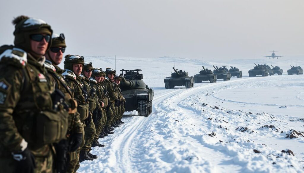 military equipment deployment